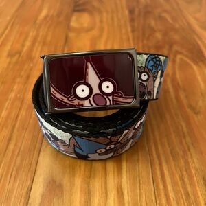 Buckle Down The Regular Show Adjustable Belt Length: 49 Inches